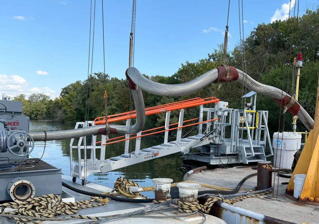 barge marine gangway